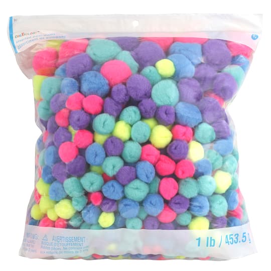 Neon Pom Poms by Creatology™